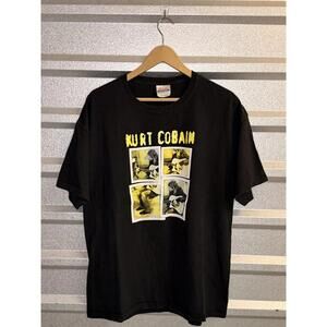 Y2k Kurt Cobain Nirvana Graphic Tee XL